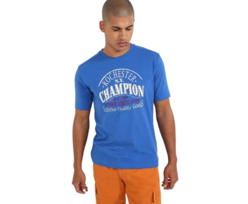 Champion Men's T-shirt Blue