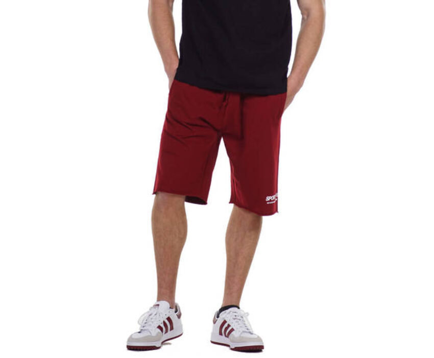 BDA Men's Shorts Dark Red (033123)