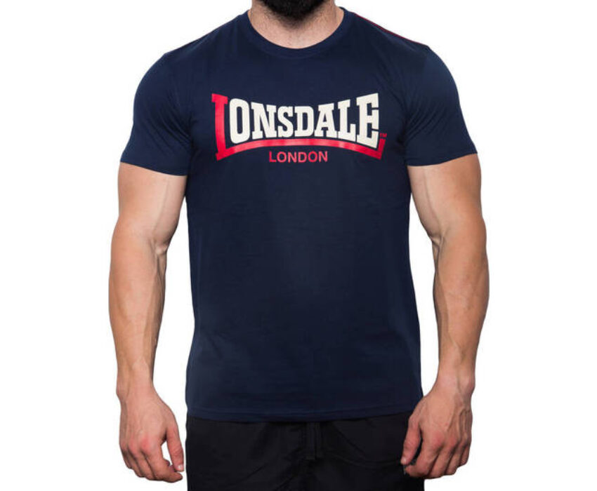 Lonsdale Two Tone Men's T-shirt Navy