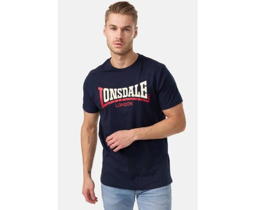 Lonsdale Two Tone Men's T-shirt Navy