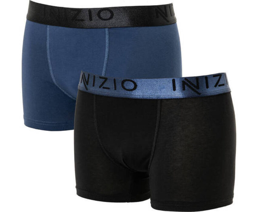 Inizio Boxer Με εξωτερικό λάστιχο 2pack 4400-16 Μπλε/Μαύρο