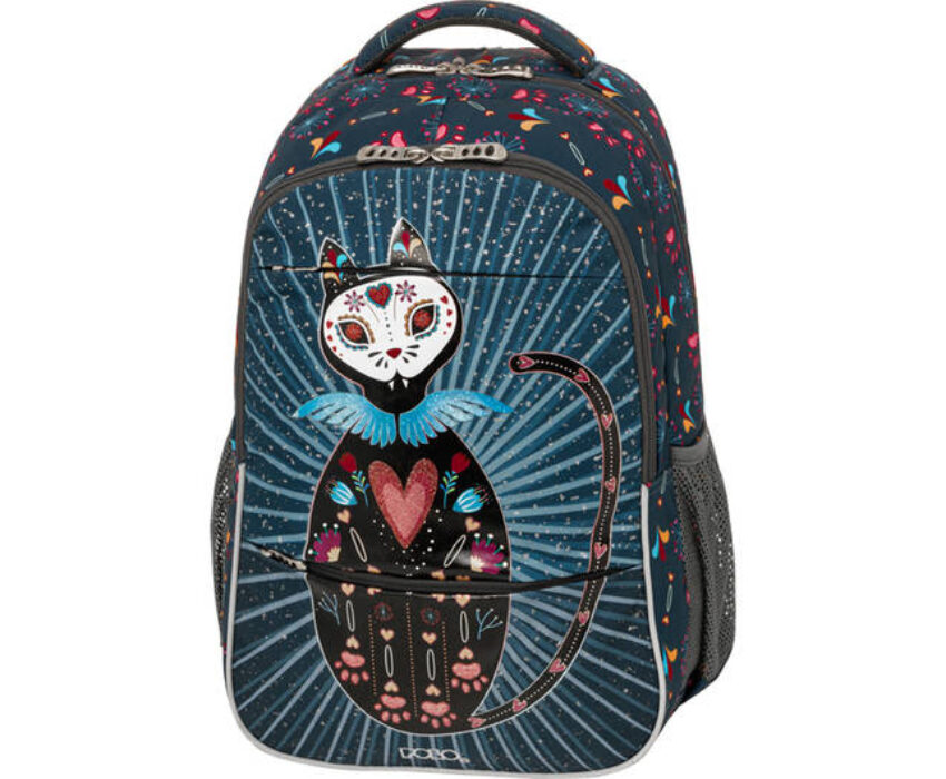 Polo Printom Cat Mask Backpack 9-01-280-8067 Colorful