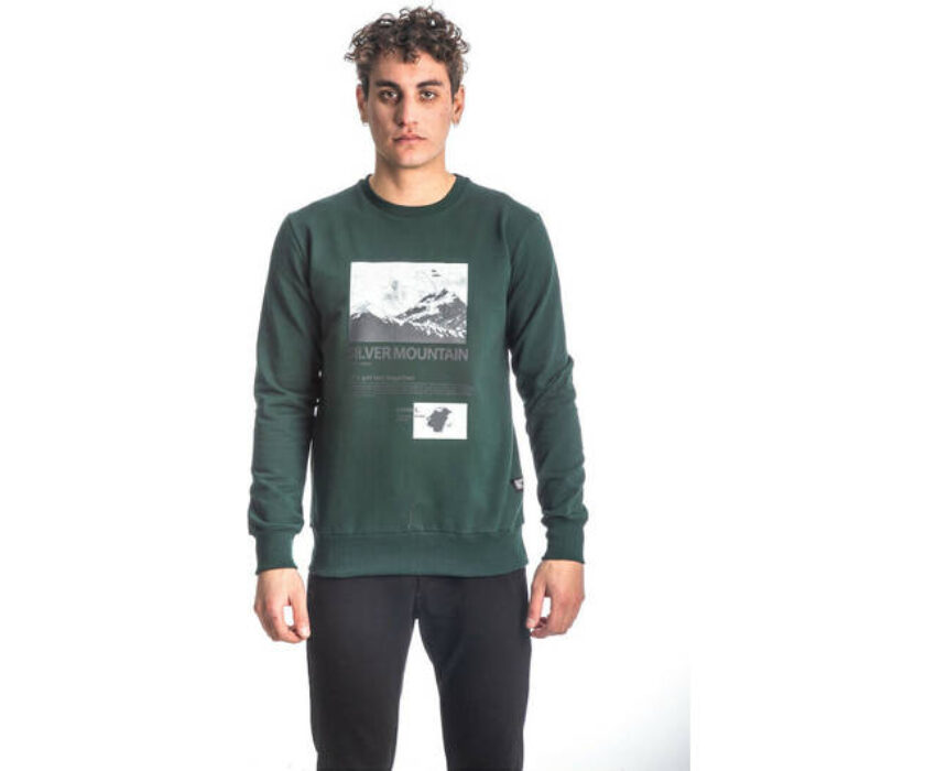 Paco & Co Silver Mountain Men's Sweatshirt 218566 Green