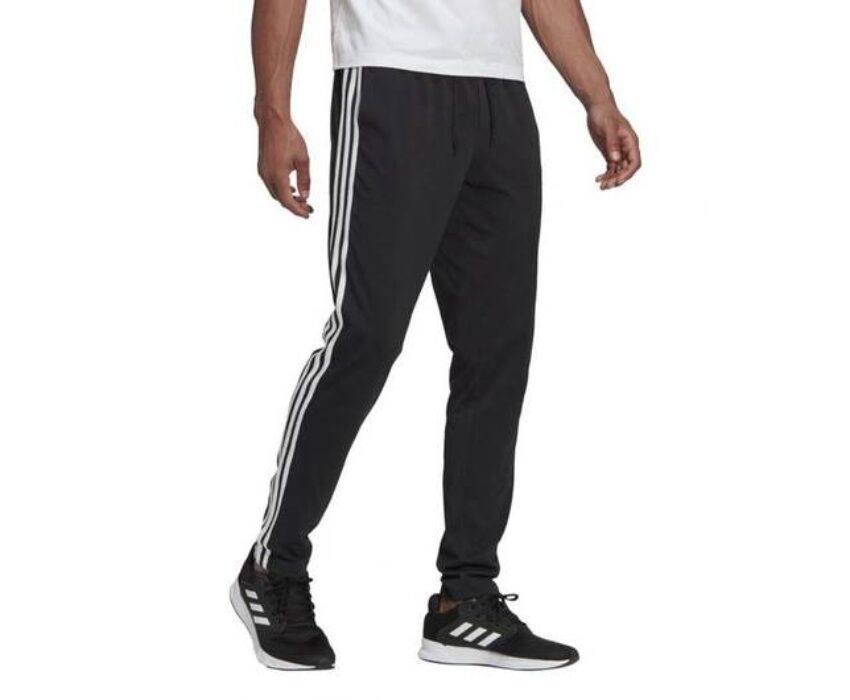Adidas Essentials Single Jersey 3S GK8995 Ανδρικό Παντελόνι Μαύρο