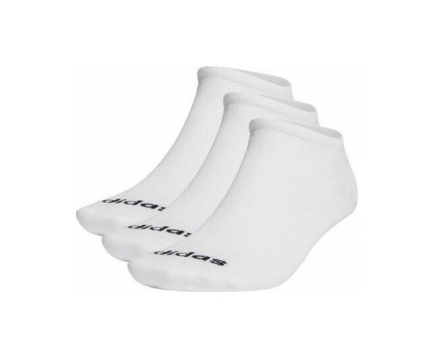Adidas No-show Κάλτσες 3 ζεύγη GE1382 Λευκό