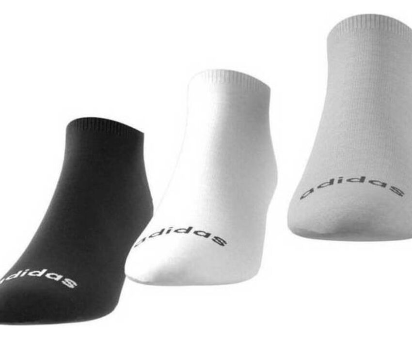 Adidas No-show Κάλτσες 3 ζεύγη GE6137 Τρίχρωμο