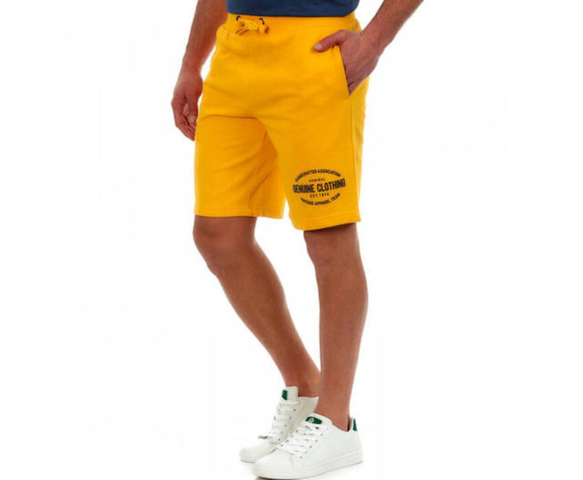Admiral Chard Men's Long Shorts Yellow
