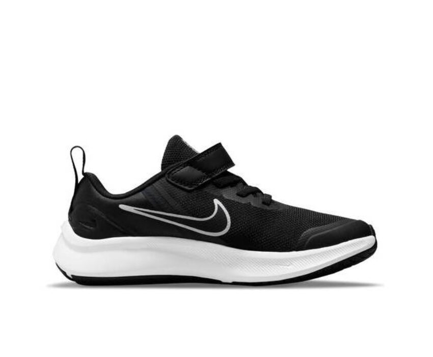 Nike Star Runner 3 PS Παιδικό Παπούτσι DA2777-003 Μαύρο
