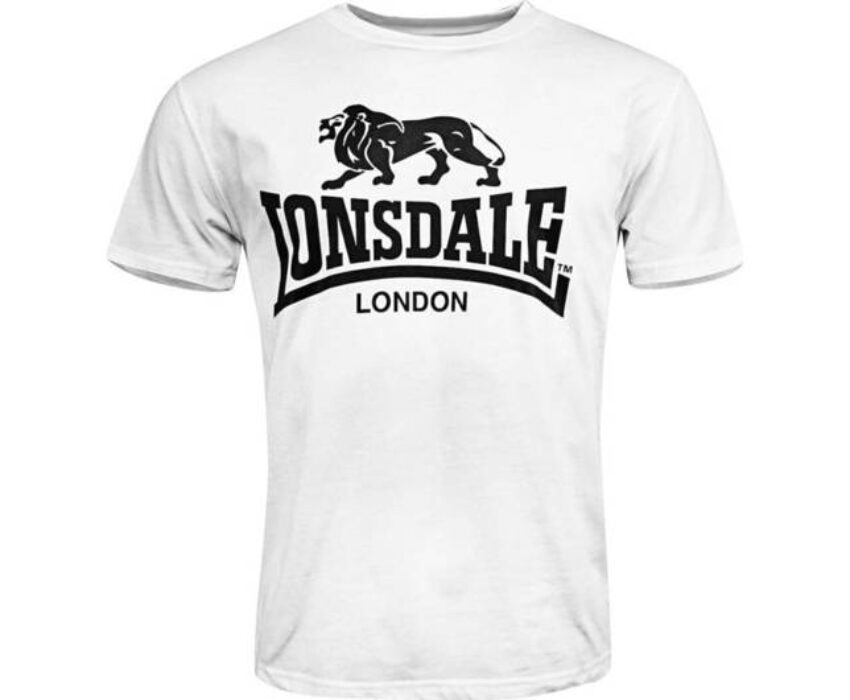 Lonsdale Logo Ανδρικό T-shirt 119083-7000 Λευκό