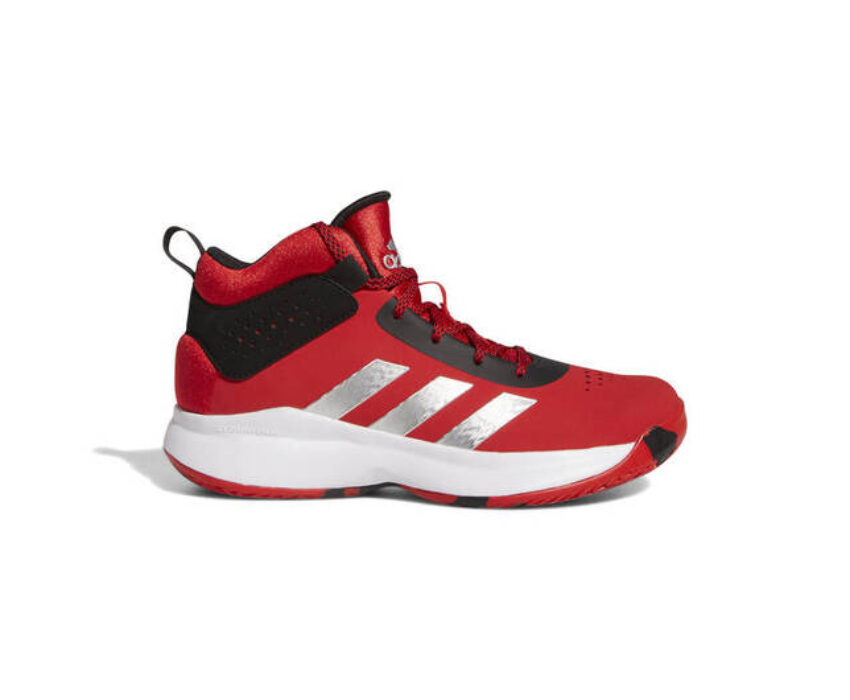 Adidas Παιδικά Cross Em Up 5 GS Wide Παπούτσια Μπάσκετ GX4791 Κόκκινα