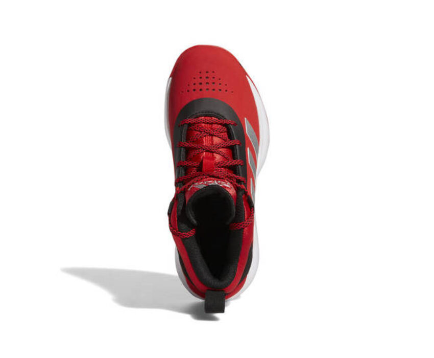 Adidas Παιδικά Cross Em Up 5 GS Wide Παπούτσια Μπάσκετ GX4791 Κόκκινα