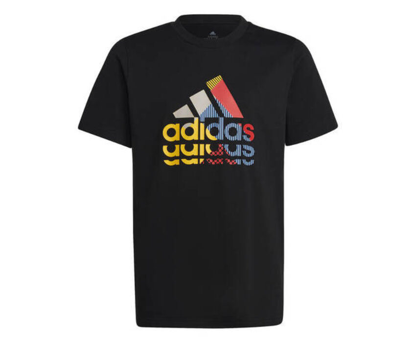 Adidas Big Logo Παιδικό T-shirt IB9136 Μαύρο