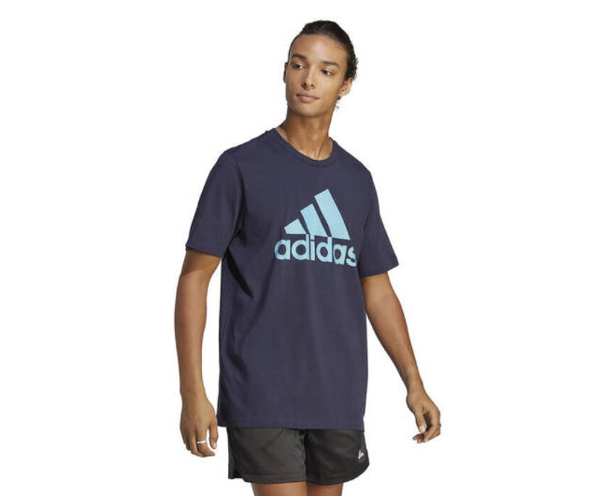 Adidas Essentials Big Logo Tee IC9354 Ανδρικό T-shirt Μπλε