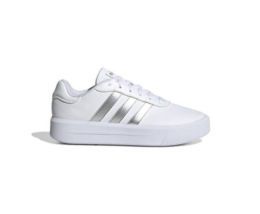 Adidas Γυναικεία Sneakers Court Platform GV8996 Λευκά