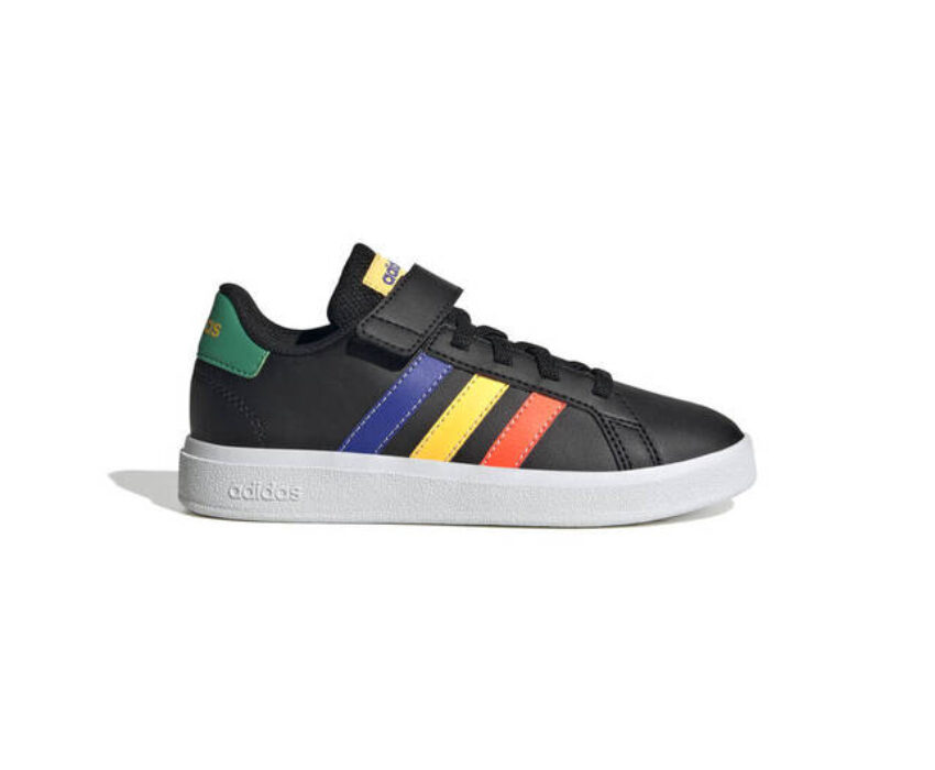 Adidas Grand Court 2.0 Παιδικά PS Sneakers HP8914 Μαύρα