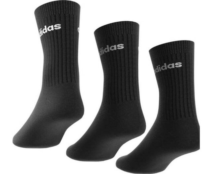Adidas IC1301  Cushioned Crew 3PP Κάλτσες Μαύρο