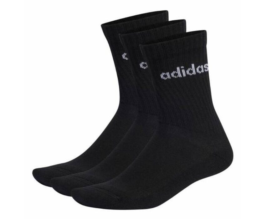 Adidas IC1301 Cushioned Crew 3PP Socks Black