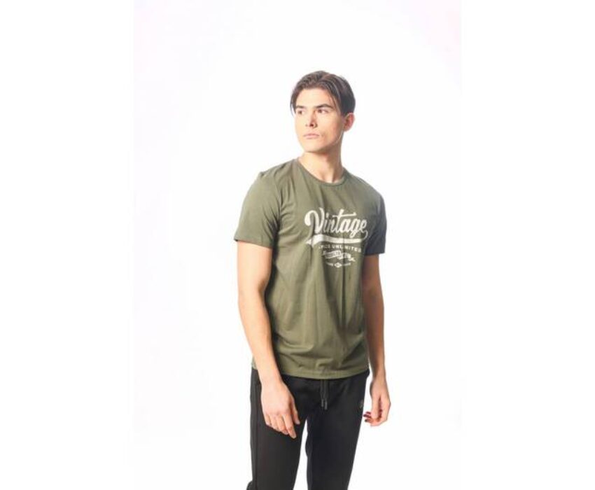 Paco & Co Vintage T-shirt 2331002-05 Olive
