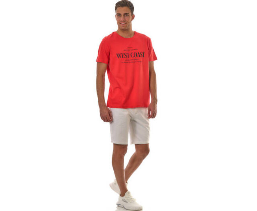 Admiral Ebat Ανδρικό T-shirt Κόκκινο