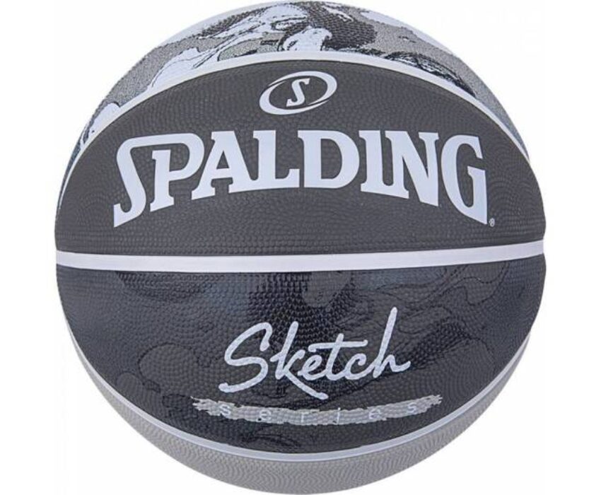 Spalding Μπάλα Μπάσκετ Sketch Jump Size 7 Γκρι