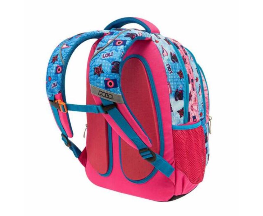 Polo Backpack Character 901036-8203 Pink