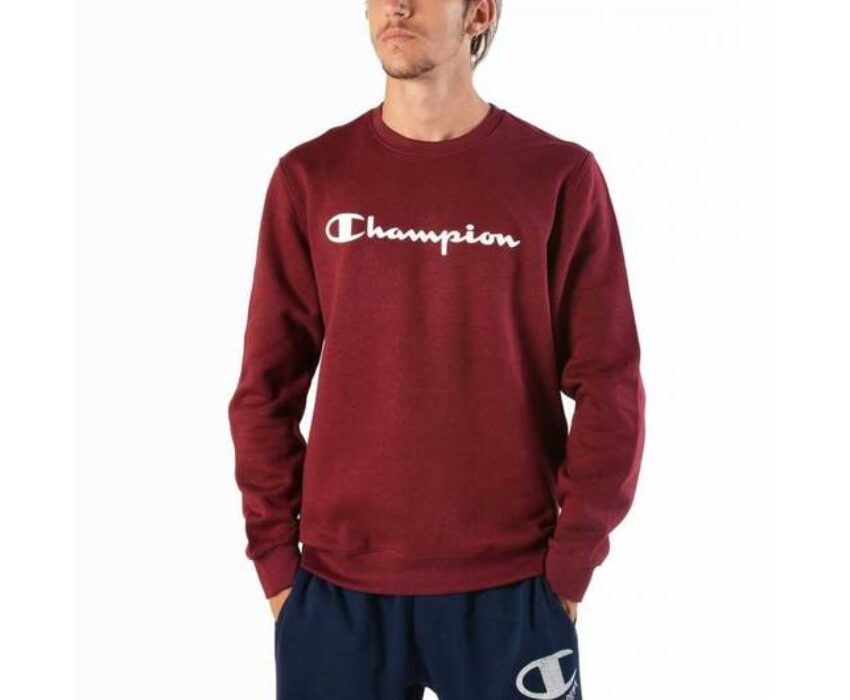 Champion Crewneck Sweatshirt 212078-506 Μπορντώ