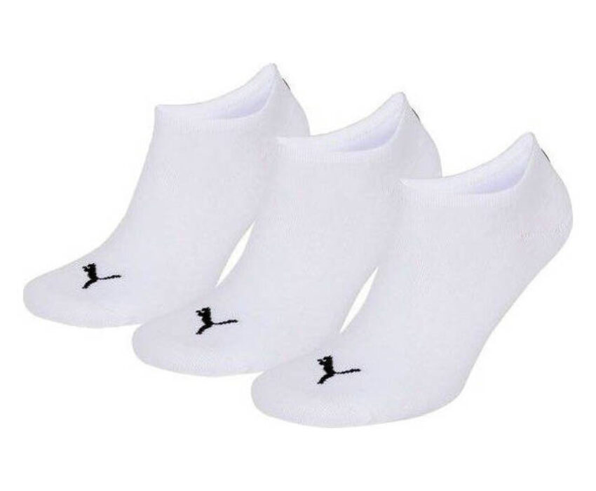 Puma Κάλτσες Sneaker 3p no-show 261080001-300 Λευκό