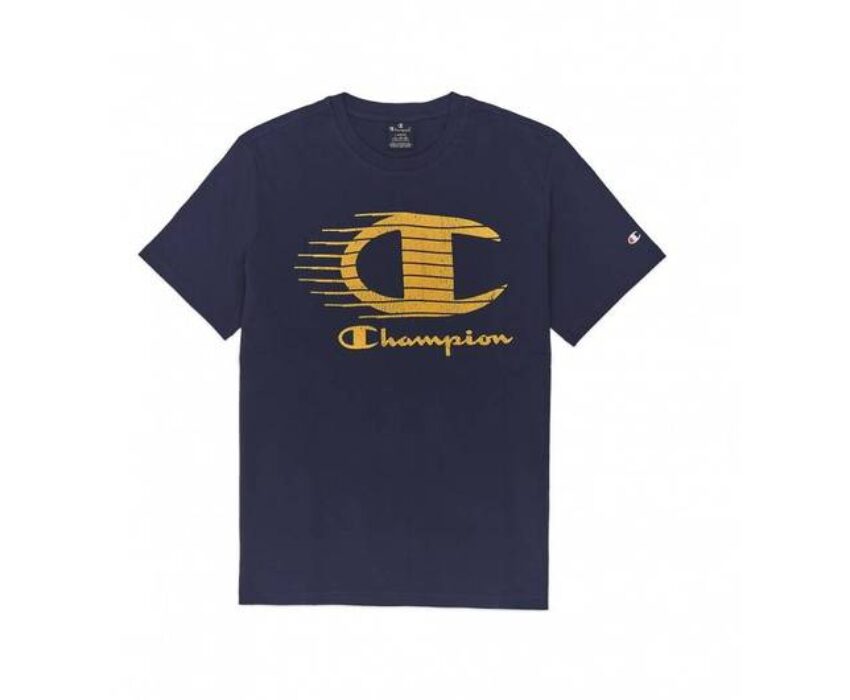 Champion Crewneck T-shirt Μπλε