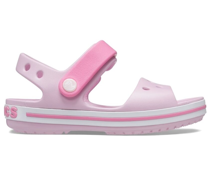 Crocs Crocband Sandal Kids 12856-6GD Ροζ