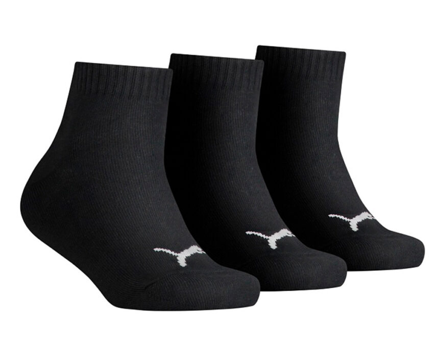 Puma Παιδικό Σοσόνι 3Pairs 194011001-200 Μαύρο