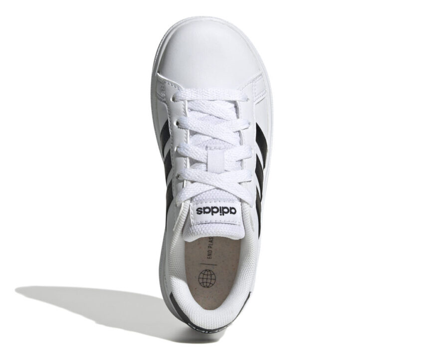 Adidas Παιδικά GS Sneakers Grand Court 2.0 GW6511 Λευκά