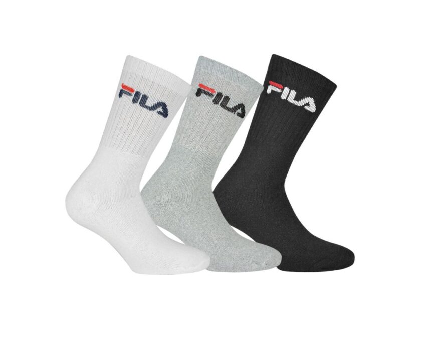 Fila Unisex Crew Κάλτσες 3pairs F9505-700 Πολύχρωμες