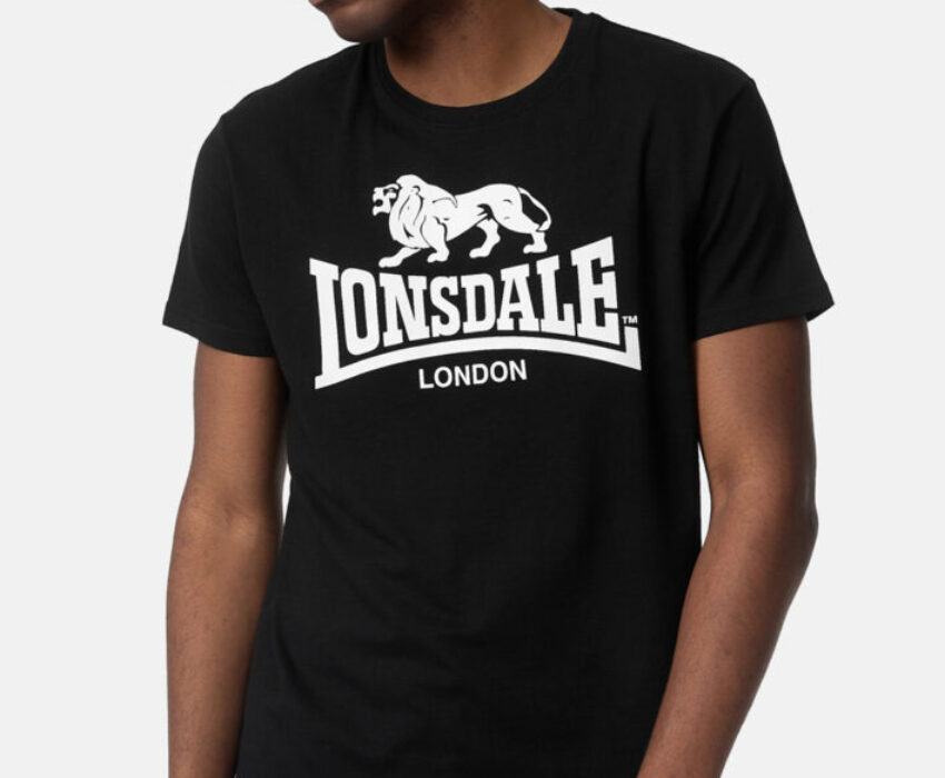 Lonsdale ST.Erney Ανδρικό T-shirt 114081-1000 Μαύρο