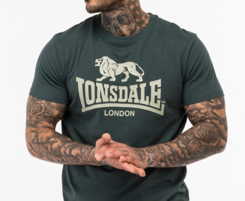 Lonsdale ST.Erney Ανδρικό T-shirt 114081-5013 Πράσινο