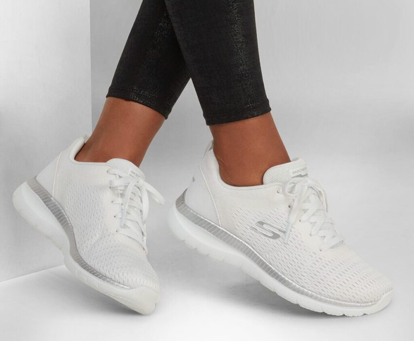 Skechers Quick Path Γυναικεία Παπούτσια 12607/WSL Λευκά