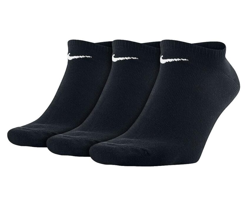 Nike Κάλτσες No Show 3 Ζεύγη SX2554-001 Μαύρες