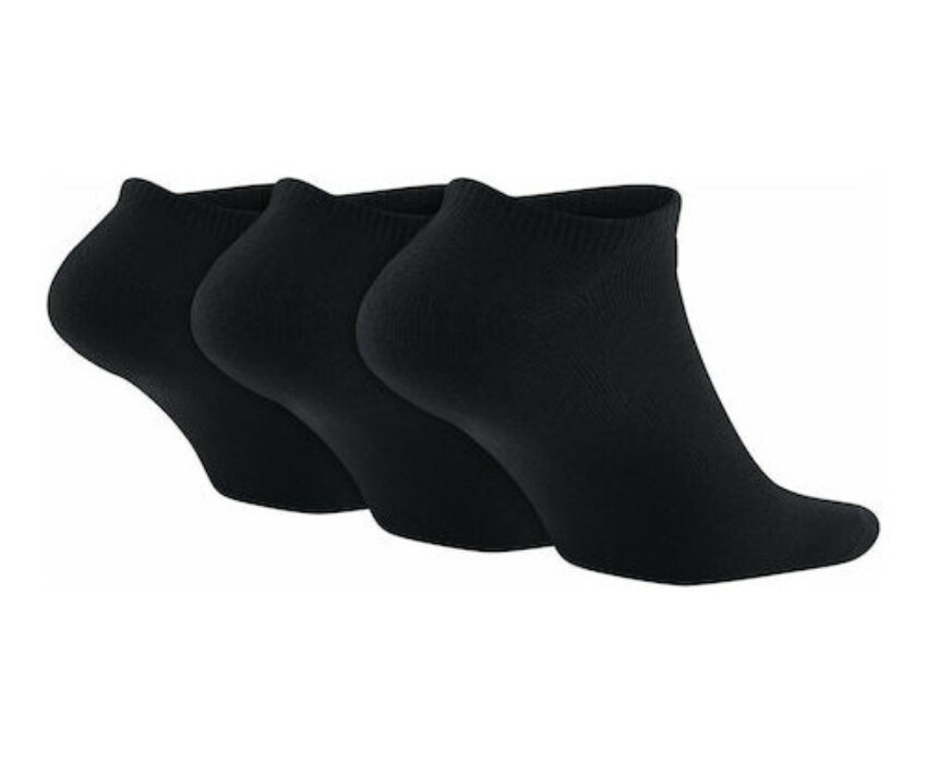 Nike Κάλτσες No Show 3 Ζεύγη SX2554-001 Μαύρες