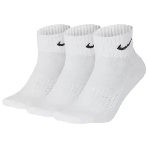 Nike Κάλτσες Σοσόνι 3 Ζεύγη Cushion SX4926-101 Λευκές