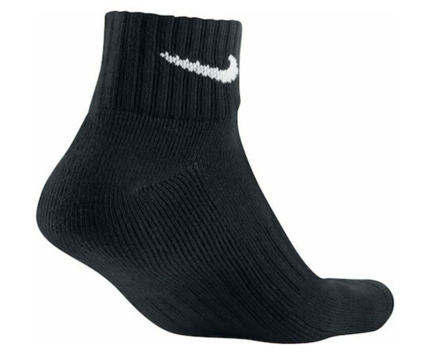 Nike Κάλτσες Σοσόνι 3 Ζεύγη Cushion SX4926-001 Μαύρες