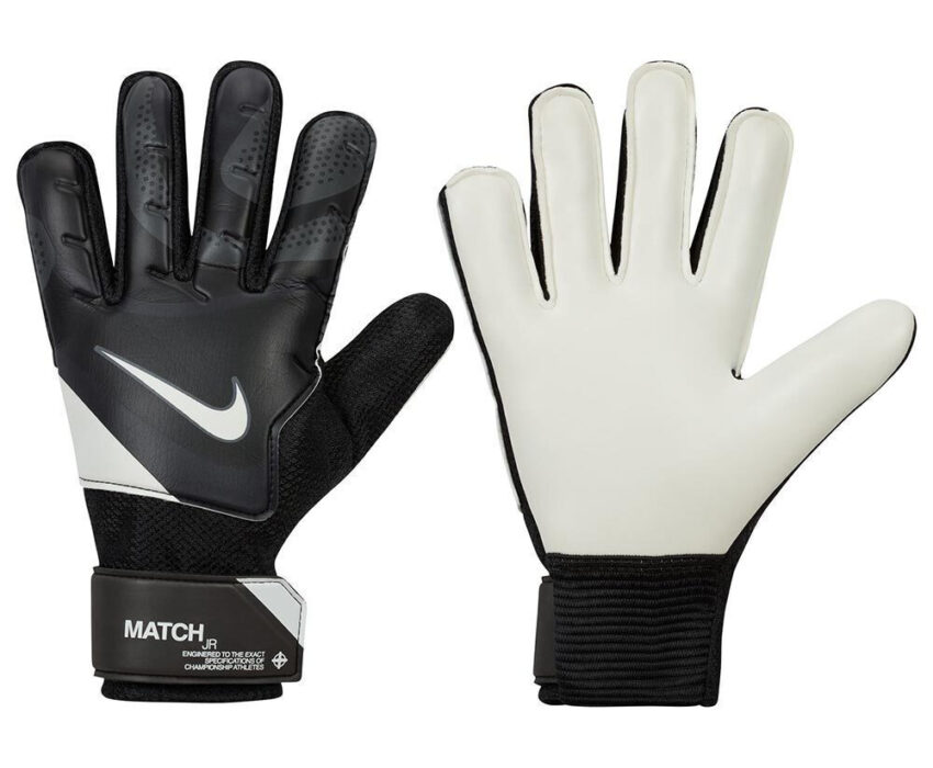 Nike Παιδικά Γάντια Ποδοσφαίρου Match Jr. FJ4864-011 Μαύρα