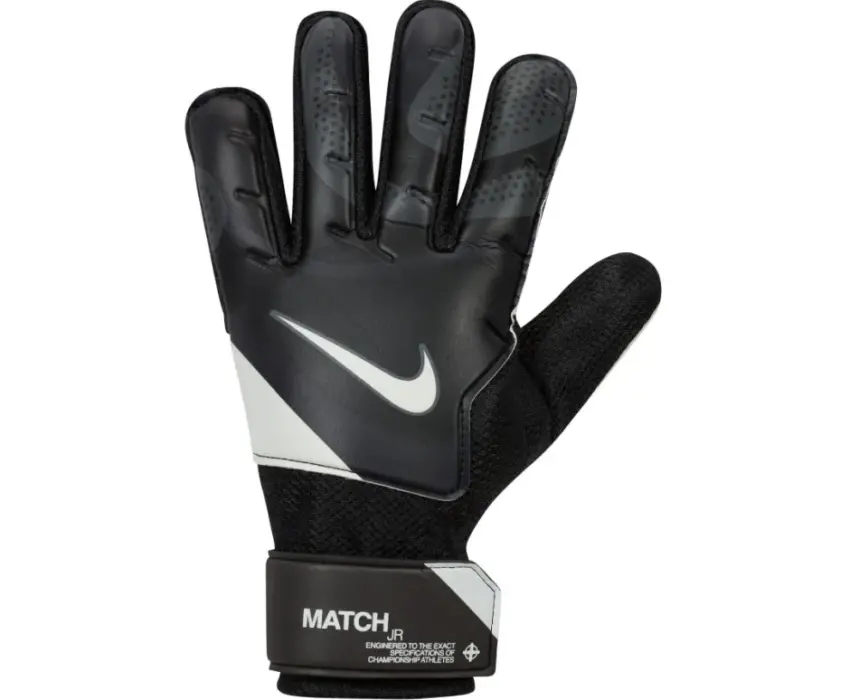 Nike Παιδικά Γάντια Ποδοσφαίρου Match Jr. FJ4864-011 Μαύρα