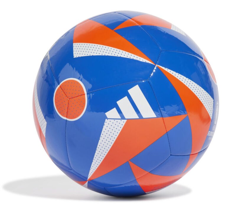 Adidas Μπάλα Ποδοσφαίρου Euro24 CLB IN9373 Μπλε