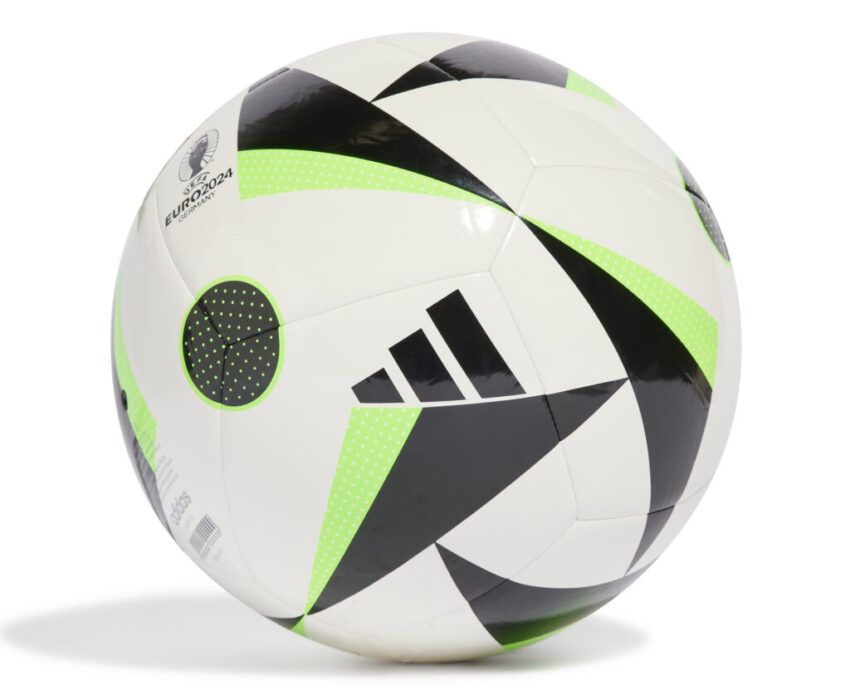 Adidas Μπάλα Ποδοσφαίρου Euro24 CLB IN9374 Λευκή