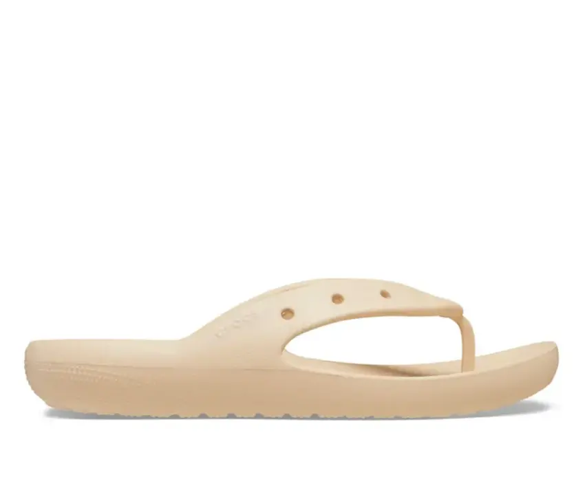 Crocs Γυναικείες Classic Flip V2 209402-2DS Μπεζ