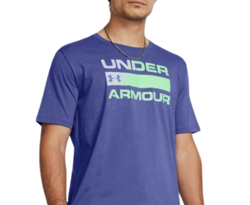 Under Armour Ανδρικό T-Shirt Team Issue Wordmark 1329582-561 Μωβ