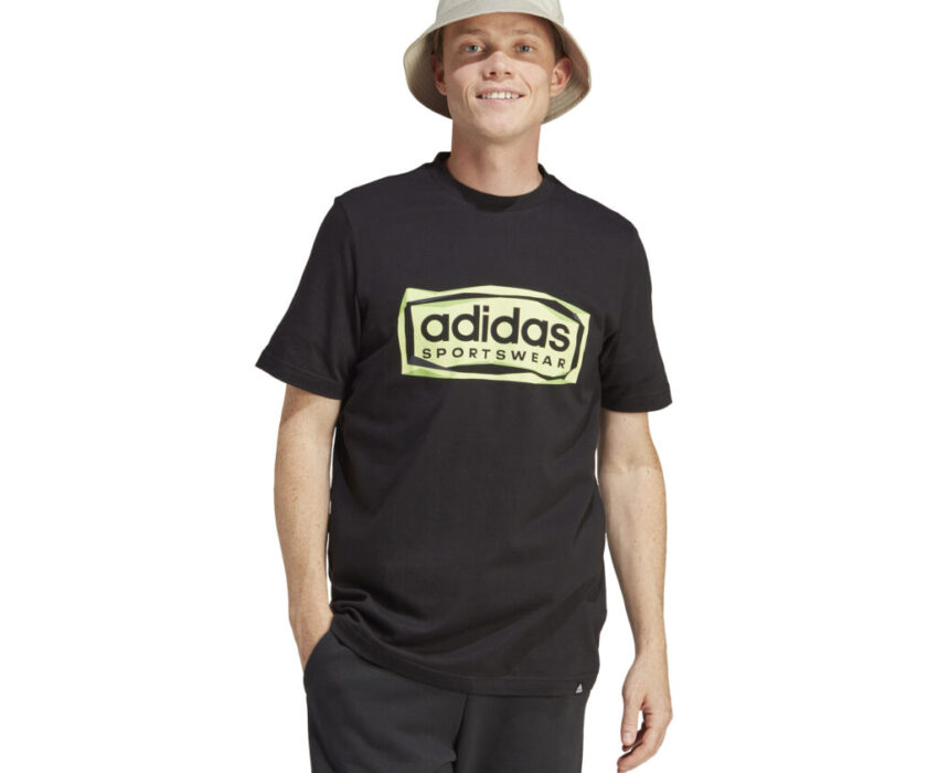Adidas Ανδρικό T-Shirt Folded Graphic IM8297 Μαύρο