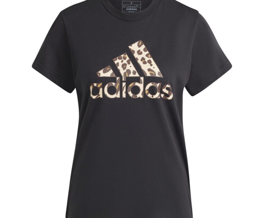 Adidas Γυναικείο T-shirt Animal GT IT1425 Μαύρο