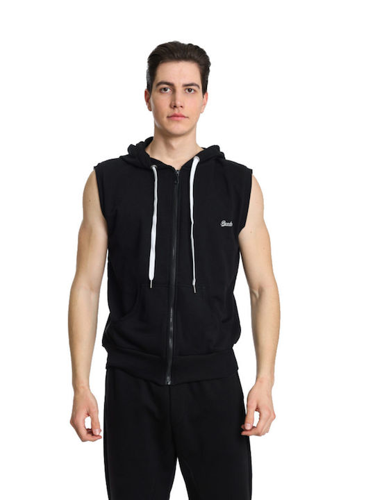 Paco & Co Αμάνικη Ζακέτα 2431886/BLK Μαύρη
