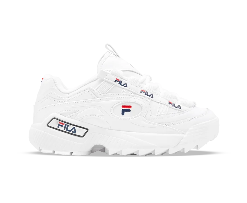 Fila Γυναικεία Sneakers D-Formation 5CM00514-125 Λευκά