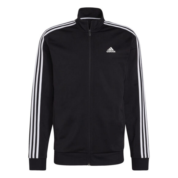 Adidas Ανδρική Ζακέτα Polyester Ess 3-Stripes H46099 Μαύρη